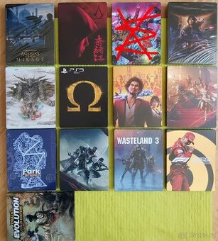 Steelbooky, Artbooky, Merch, atd. PS4 PS5 XBOX PC PS3