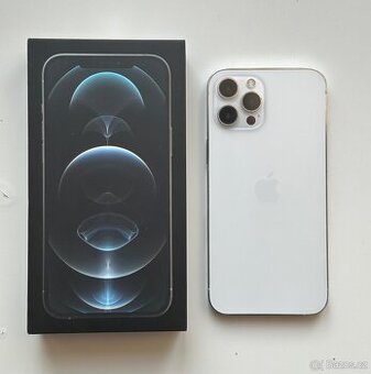 IPhone 12 Pro Max 256 GB bílý top stav