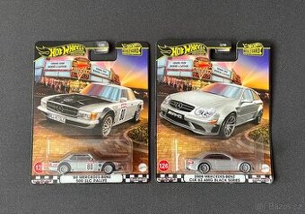 Hot wheels Mercedes 500 SLC a CLK 63 AMG