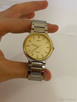 Vintage Seiko Spirit (80-90 léta) - bicolor, nová baterie