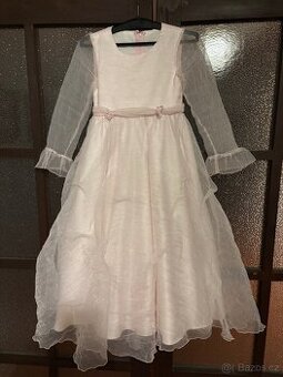 Nádherné družičkovské šaty vel. 134