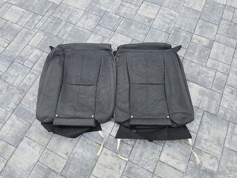Potahy zadních sedaček W221