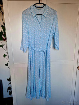 šaty halenkové s potiskem