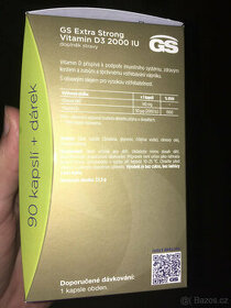 GS Extra Strong Vitamin D3 2000 IU 90 - 1