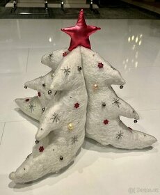 Látkový vánoční stromeček - 1
