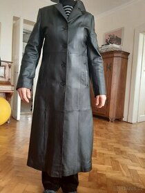 Kožený plášť - kabát - 1