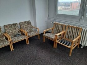 dřevěné židle/křesla