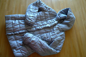 Dívčí zimní bunda na 13 až 14 let (cca vel. 164) - 1