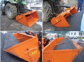 POSYPOVÉ SAMONAKLÁDACÍ ROZMETADLO PS 200, 1.000 l.