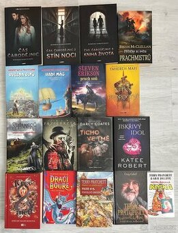 Prodám mix knih - sci-fi, fantasy, horor, beletrie: