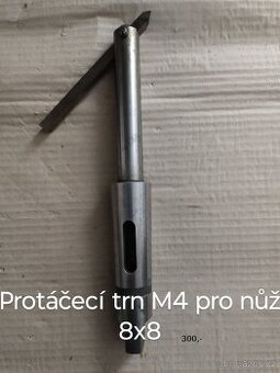 Protáčecí trn M4 pro nůž 8x8