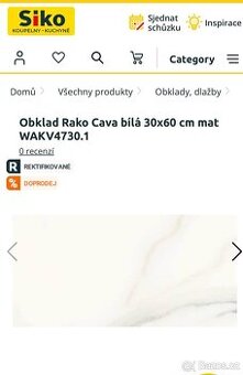 Rako obklad 30x60