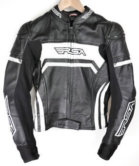 Damská kožená bunda na moto RSA bunda vel. XS,