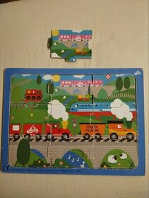 Drevené puzzle