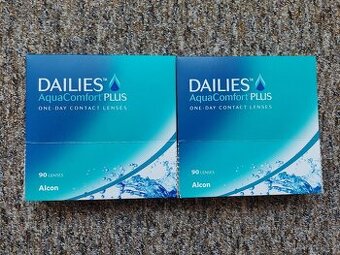 NOVÉ kontaktní čočky Dailies AquaComfort Plus
