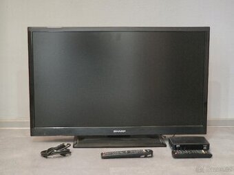 TV Sharp 32" a set top box DVB-T2