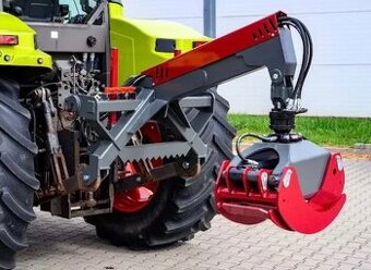 Hydraulické kleště na kulatinu