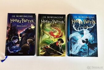 Harry Potter 1–3 (tvrdá vazba, nové vydání, Albatros)