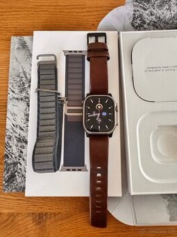 Apple Watch Ultra 2, vč. koženého řemínku