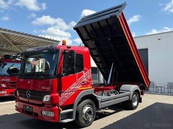 MERCEDES-BENZ ATEGO 1218 TŘÍSTRANNÝ SKLÁPĚČ VYKLÁPĚČ KIPPER