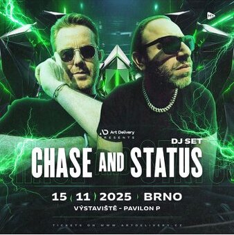 Chase and Status 2x vstupenka
