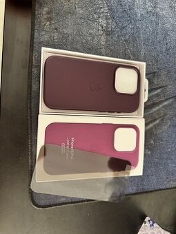 Iphone 15 pro fialovy ochranny kryt apple + sklo