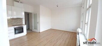 Pronájem světlého bytu po kompletní rekonstrukci, 2+KK/B, 47