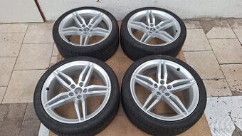 Alu kola Audi 19" 5x112 letní pneu 255/35 R19 4-5mm S5 A5 A