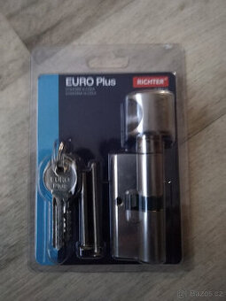 Knoflíková cylindrická vložka Euro Plus 30/K35 Ni - SLEVA