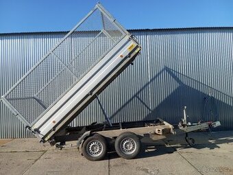 Sklápěcí přívěs třístranný 3500kg