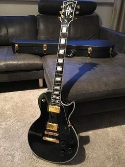 Gibson Les Paul Custom EB GH Ebony Gold Hardware
