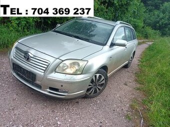 // TOYOTA AVENSIS t25 2.0 D-4D // DÍLY
