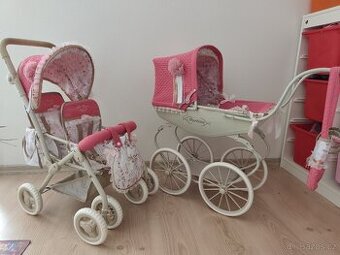 Luxusní dva kočárky pro panenky - OSOBNÍ odběr