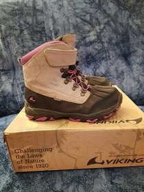 dívčí zimní botky Viking velikost 35