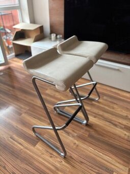 Kožené barové židle zn. Effezeta