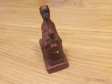 Sádrová soška černá Madona