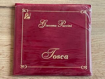 CD – Puccini Tosca – sametová edice – nové