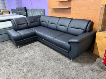 Sedací souprava rohová - kůže - NEPOUŽITÁ