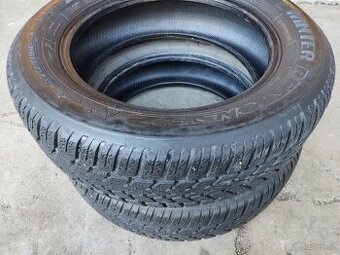 175/65 R15 DUNLOP - ZIMNÍ PNEU 6-7mm - 2 KUSY