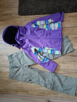 Softshellova bunda vel128 + kalhoty