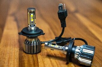 LED žárovky H4, H7, H1, 18 000 LM, 60W, 6000K