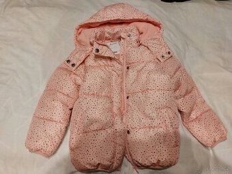 Dívčí zimní bunda vel. 128