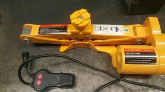 Zvedák elektrický do auta 3t s rázovým utahovákem