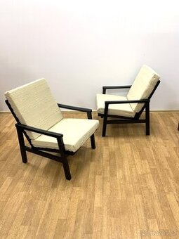 Retro křesla TON 60. léta po renovaci