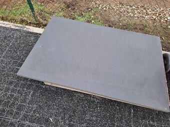 Deska kámen, mramor černá barva např pod kamna - 1