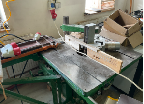 Spodní frézka stredoslov.železiarně Podbrezová