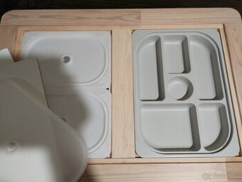 Ikea sensory play stoleček organizéry