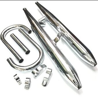 Kolena výfuku rybiny doutníky objímky K750 M72 M67 Dněpr Ura