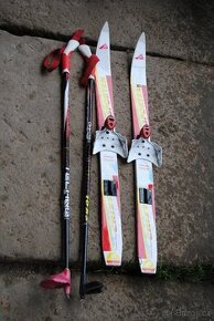 běžkařský set - lyže, hůlky, boty pro nejmenší