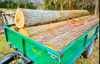 Prodám dubovou kulatinu